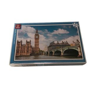 Pintoo River Thames, London premium plastic 1000 piece puzzle H1570 new